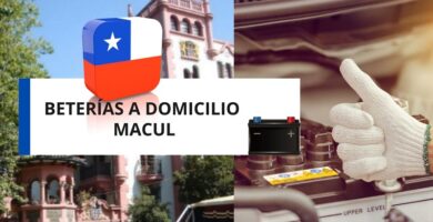 Baterías a domicilio en Macul